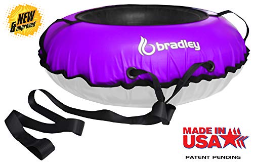 2 Pack Inflatable Sledding Tubes with Heavy Duty Cover I781358