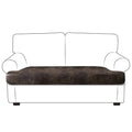 3 Cushion Sofa Brown Stretch Spandex Sofa Slipcovers T944
