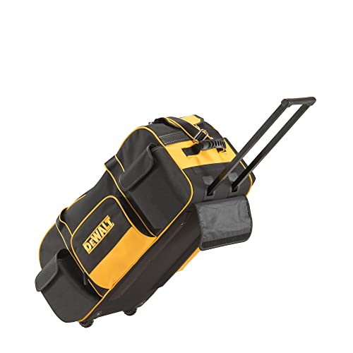 Yellow/Black Large 26-Inch Duffel Trolley Bag with Wheels C84039