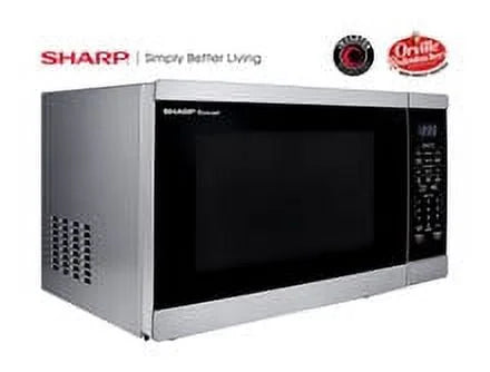 Black Mirror Countertop Microwave Oven A206