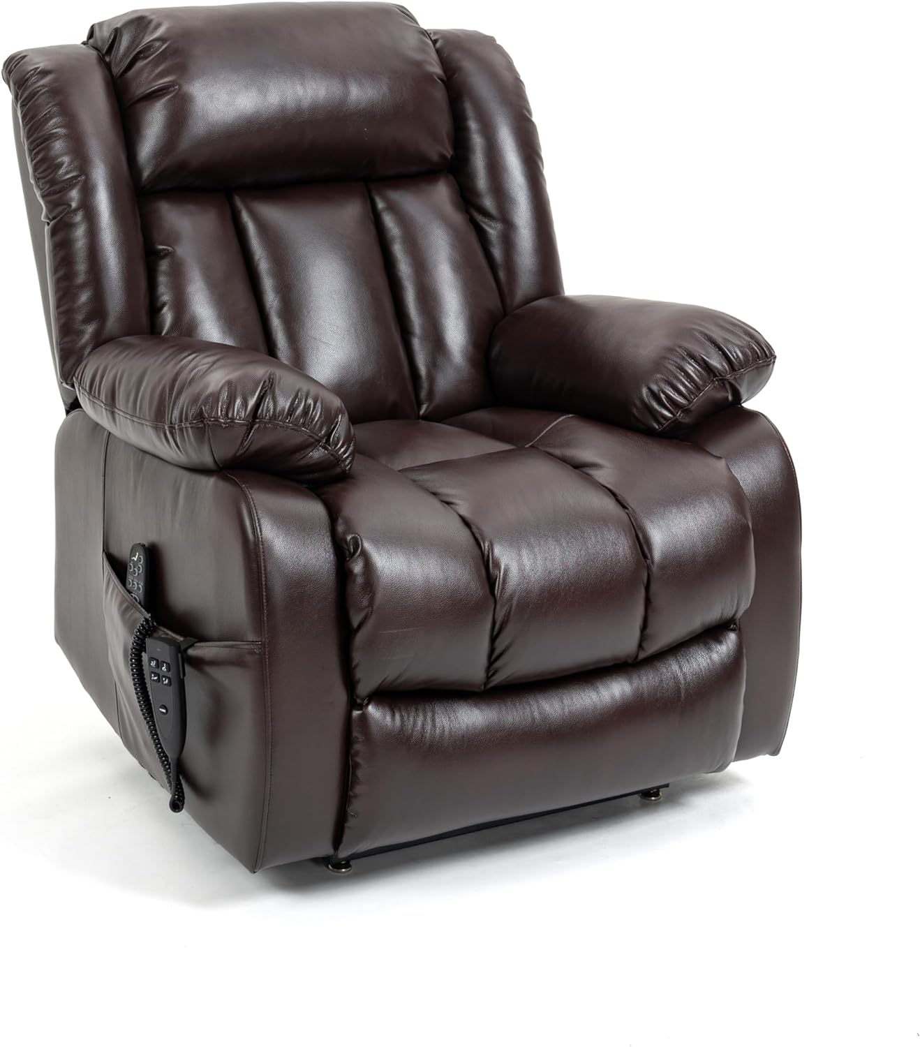 Dual Motor Electric Power Lift Recliner Chair with Massage and Heat C48613