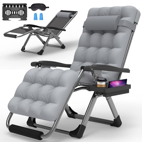 Zero Gravity Reclining Chair with Removable Cushion A6322