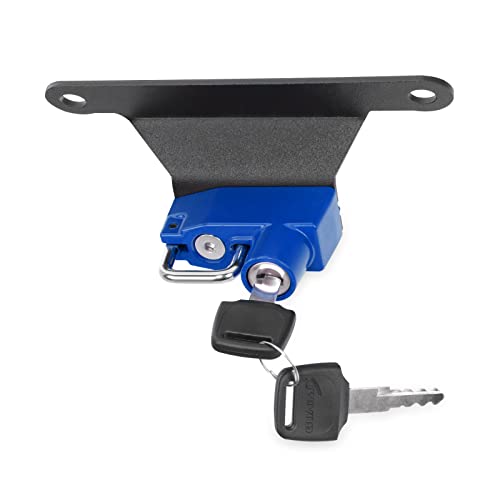 Black Motorcycle Helmet Lock O992