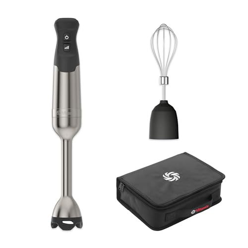 5-Speed Immersion Blender Bundle, 625-Watt Motor, Stainless Steel/Black Q203
