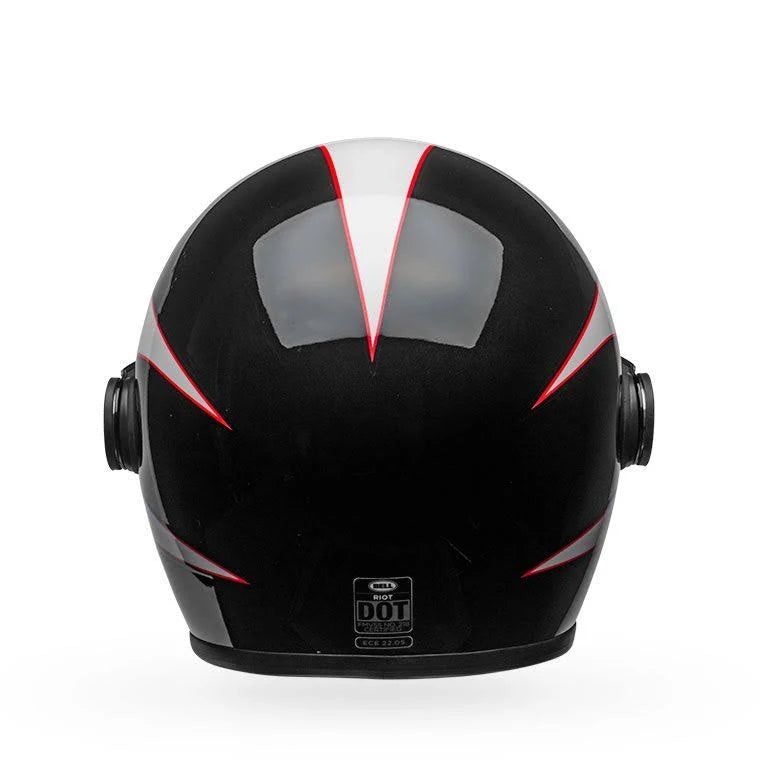 Gloss White Black Red Helmet L893