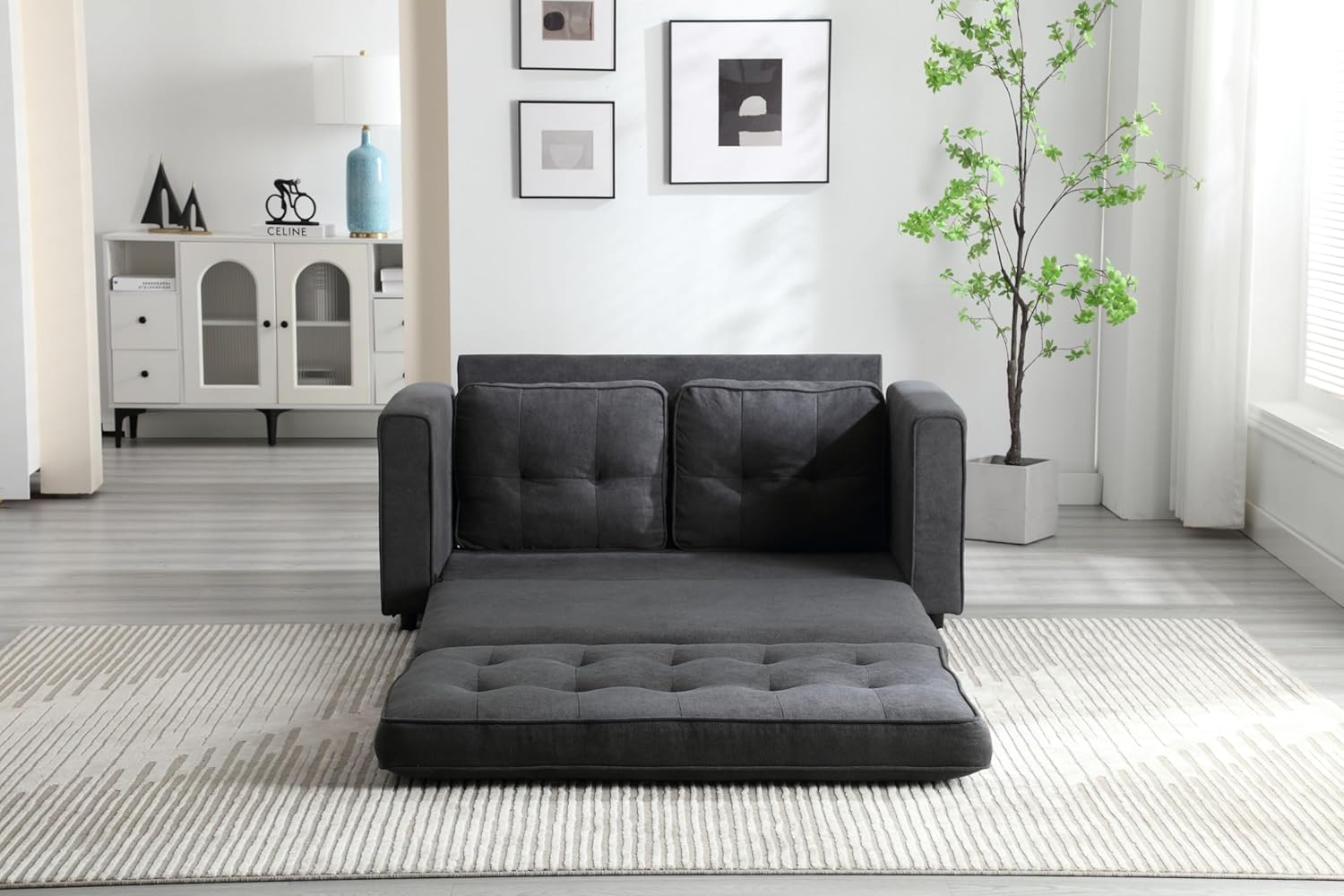 Convertible Futon Couch Sofa Bed Q283379