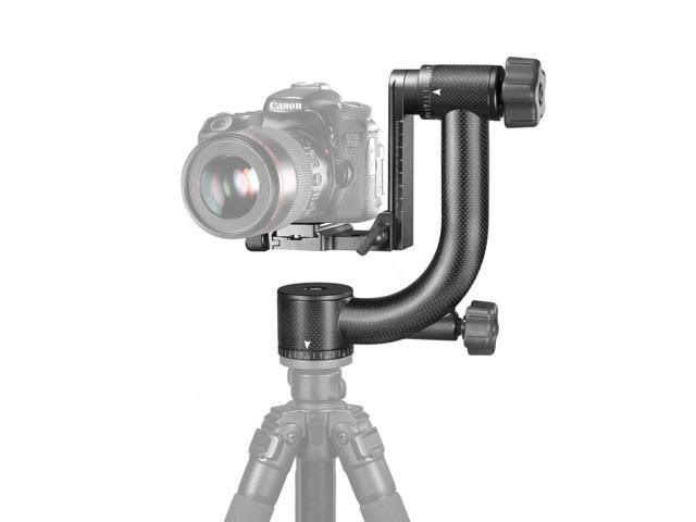 Carbon Fiber 360 Degree Panoramic Gimbal Tripod Head with Arca-Swiss Standard 1/4 inch Quick Release L987