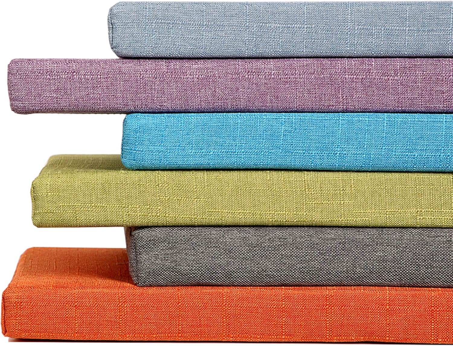Non-Slip Tufted Padded Foam Rectangle Bench Cushion F421