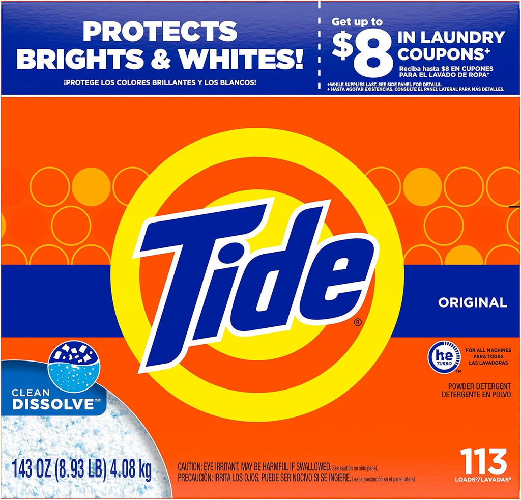 Original Laundry Detergent Powder, 143 Ounce Q73743