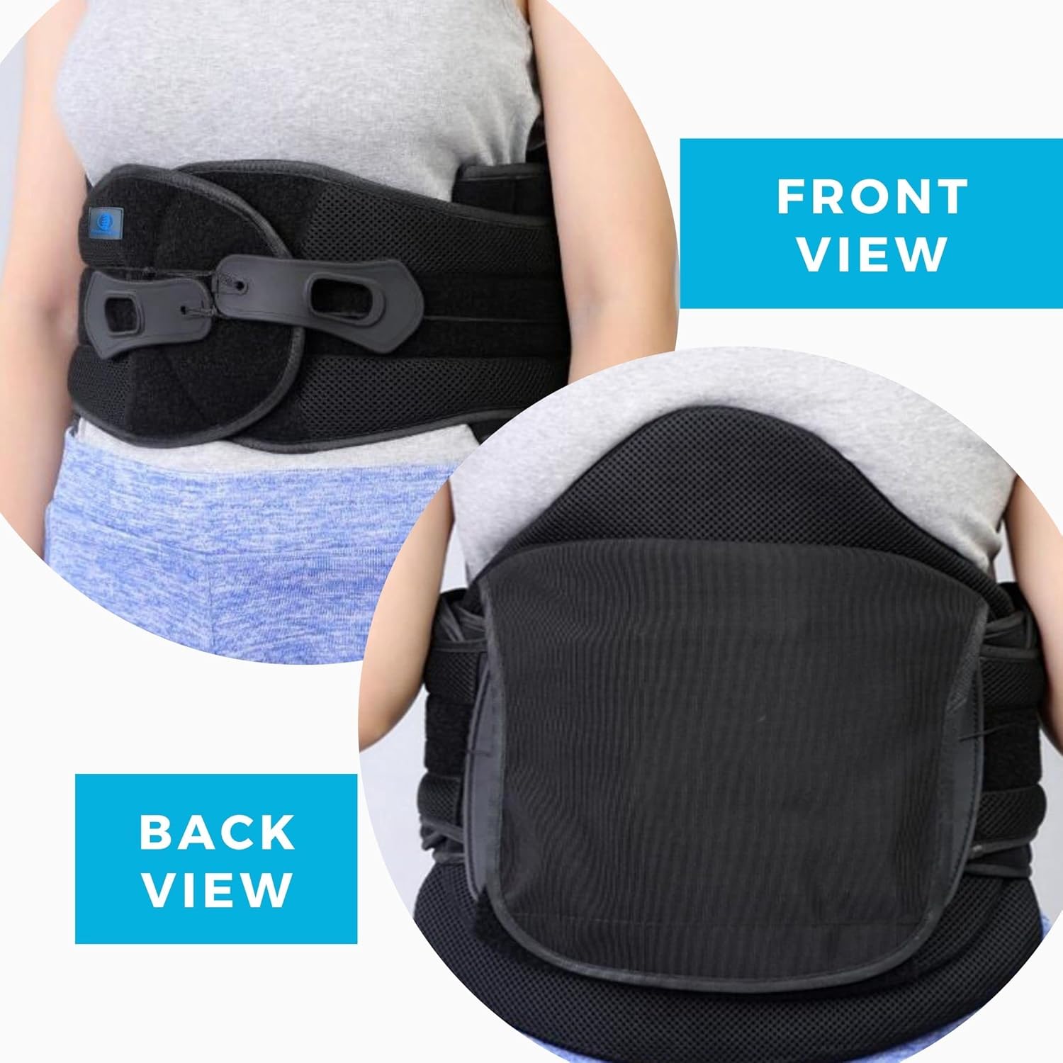 Medical Grade Lumbar Support Back Brace W3916