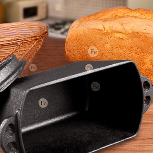 Cast Iron Bread Loaf Pan with Lid P9299