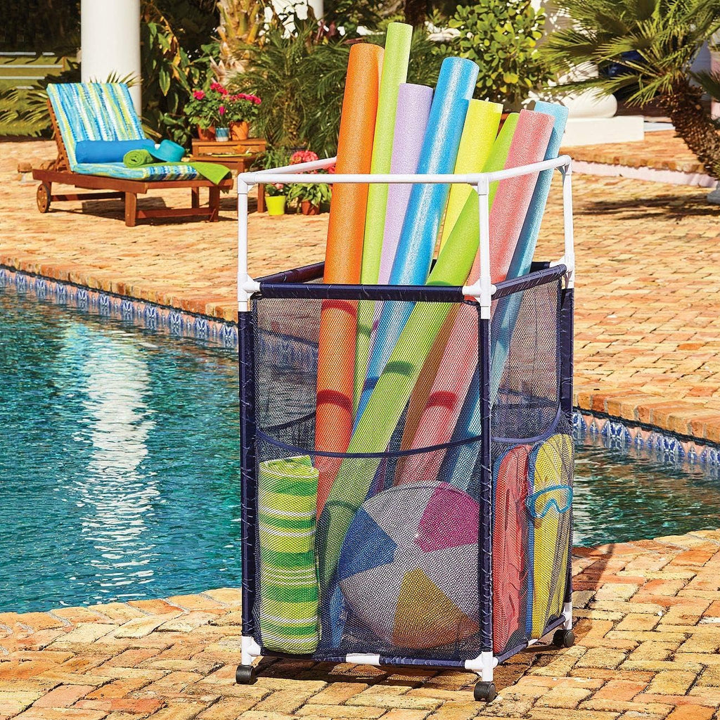 Pool Noodle Organizer Storage Cart C484