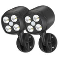 6000K LED Outdoor Security Lights (2 Packs) U554657