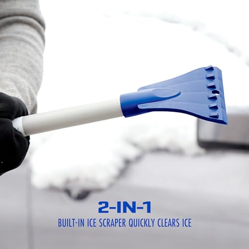 18-Inch Foam Head Snow Broom Ice Scraper I977
