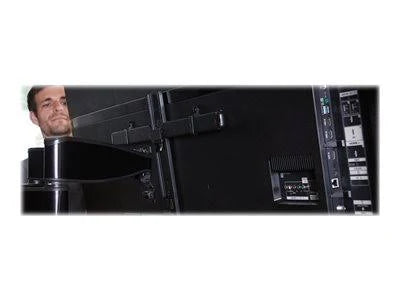 Black Soundbar and TV Mount N150
