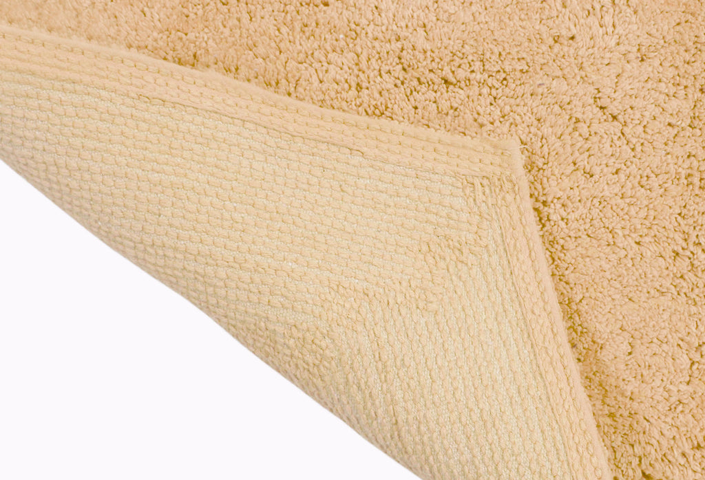 100% Cotton Tufted Bath Rug, 5 Piece Set, Yellow X4827