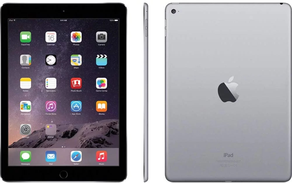 iPad Air 2nd Generation 9.7" 16GB Space Gray Tablet (WiFi Only) N92971