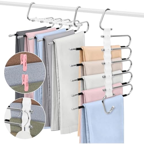 Non Slip Stainless Steel Pants Hanger J9048