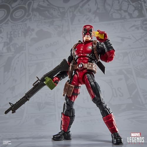 6-Inch Deadpool Action Figure with 24 Accessories W1715