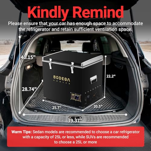 12 Volt 43L Portable Car Fridge V687555