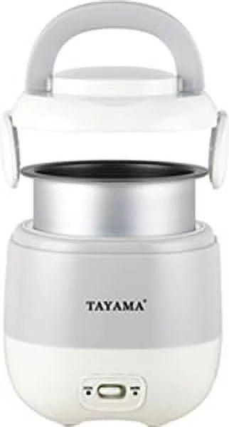 White 1.5 Cup Portable Mini Rice Cooker X5959
