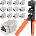 Speed Termination Tool Kit for RJ45 CAT6/6A Shielded Keystone Jacks Q47736