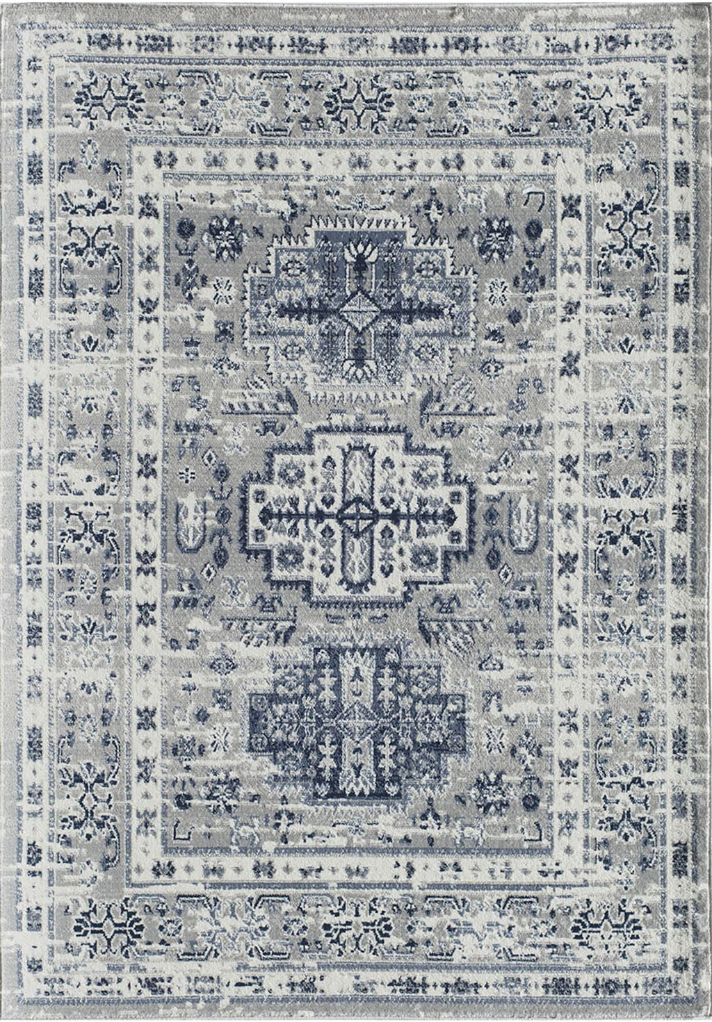 Vintage Transitional Area Rug, 5'3"x7' R44686