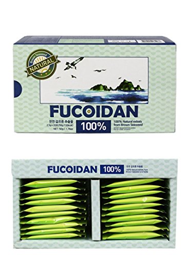 100% Natural Brown Seaweed Extract Fucoidan 100g Bottle N841