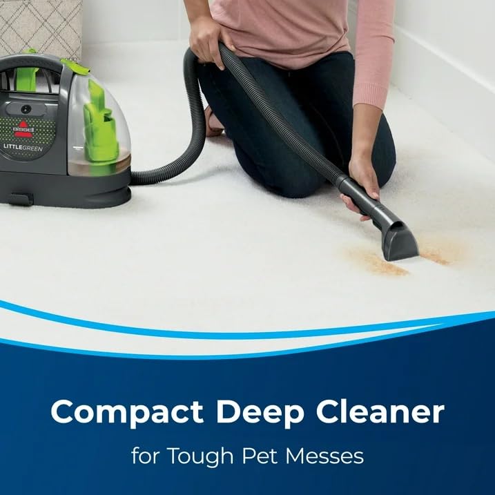 Silver Portable Carpet and Upholstery Cleaner E208