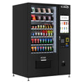 Refrigerated Snack Vending Machine with 60 Slots and 22 Inch Touch Screen in Black J901