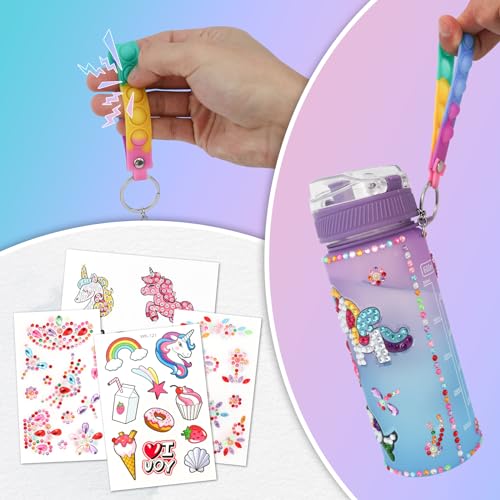 Gem Diamond Painting Water Bottle Kits M46823