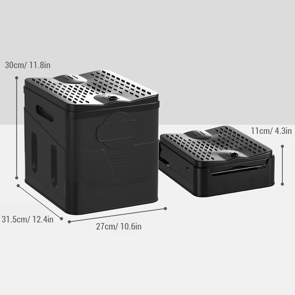 Folding Potty with Lid Portable Toilet S847