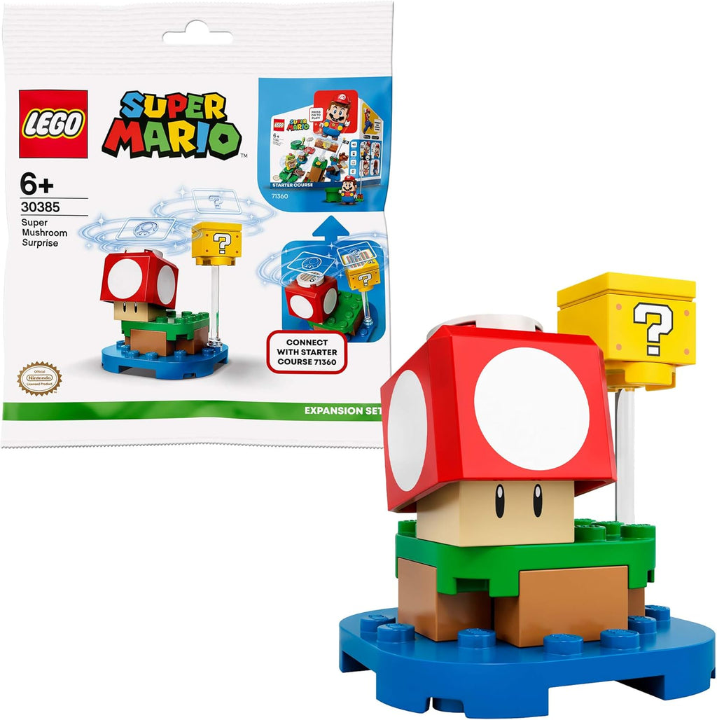 Super Mario Block Super Mushroom Expansion Pack A7907
