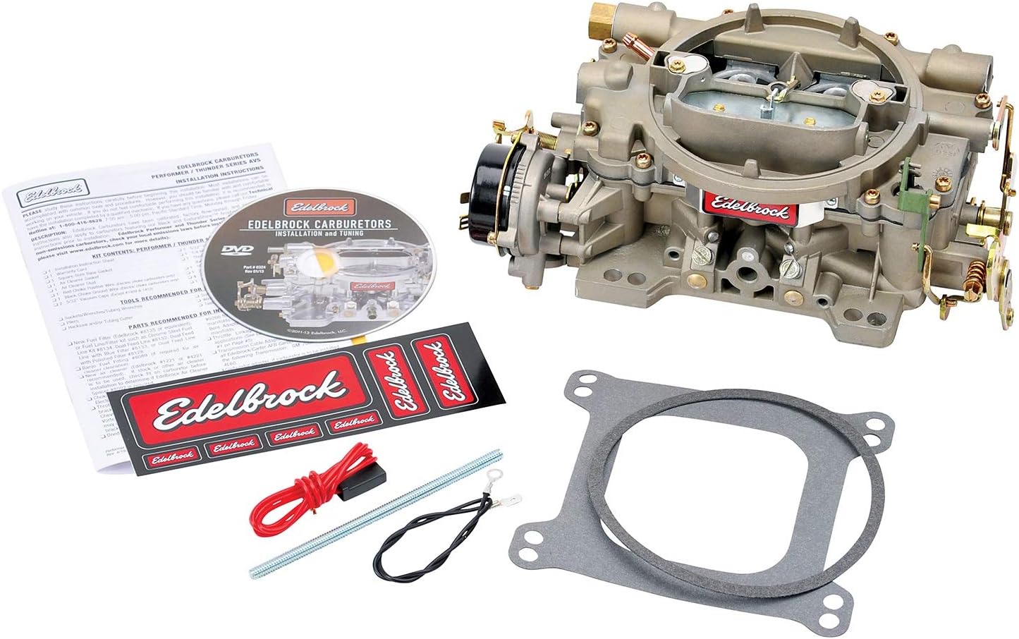 750 CFM Square Bore 4-Barrel Electric Choke Carburetor G212373