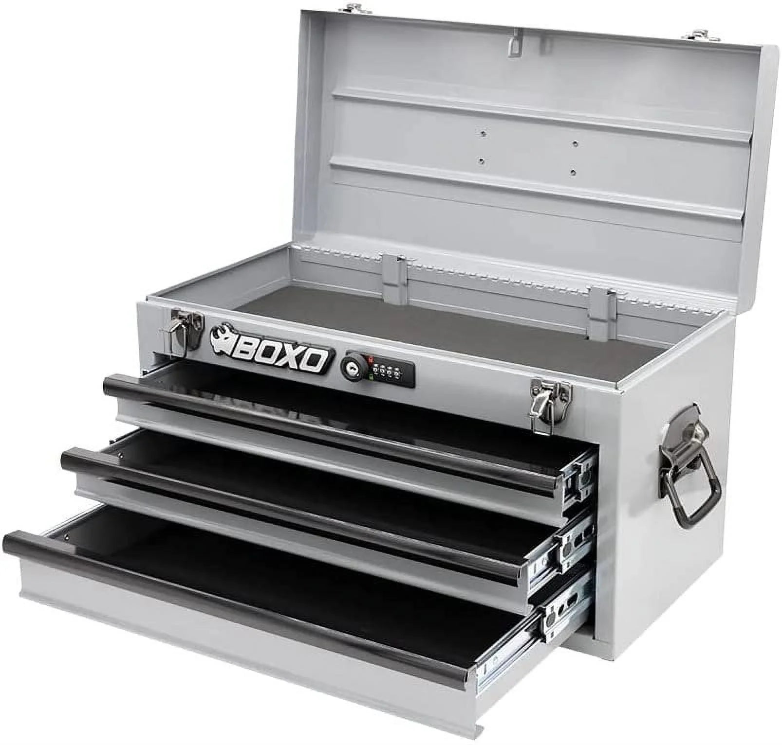 3-Drawer Heavy Duty Steel Toolbox Nardo Gray W126783
