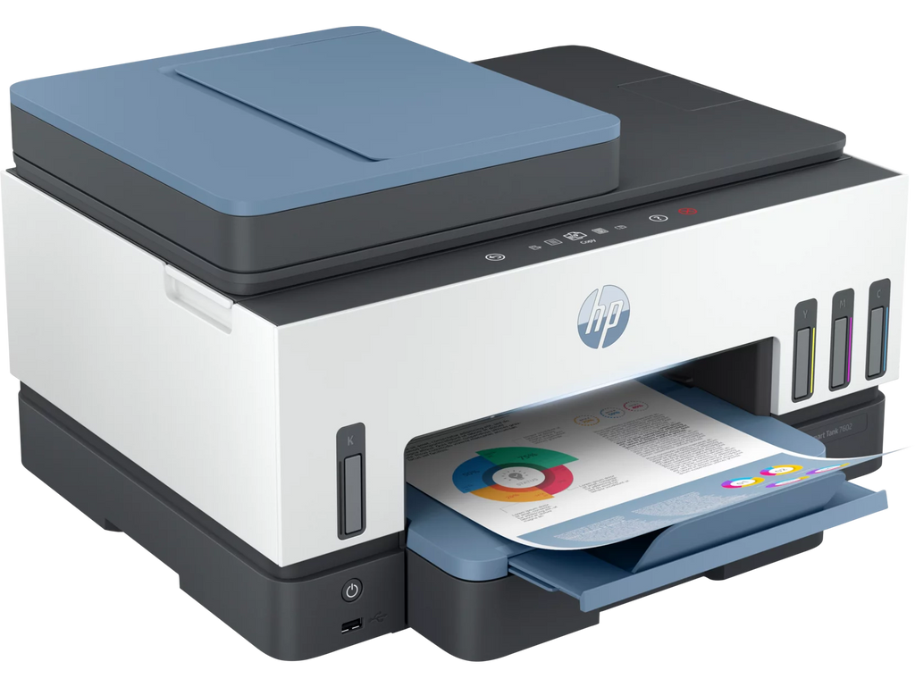 Smart Tank All-in-One InkJet Printer, Color Print, Copy, Scan G5033