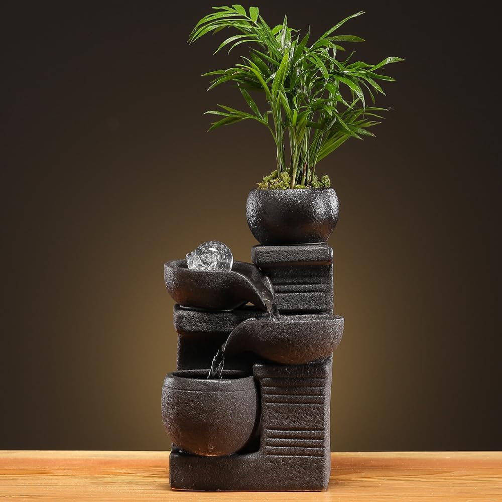 Indoor Tabletop Fountain Water Feature G5489