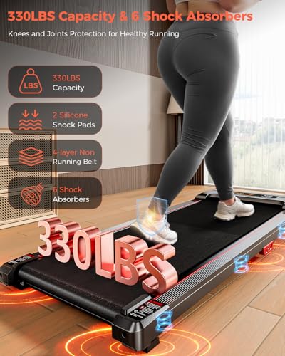 Compact Treadmill with LED Display A616