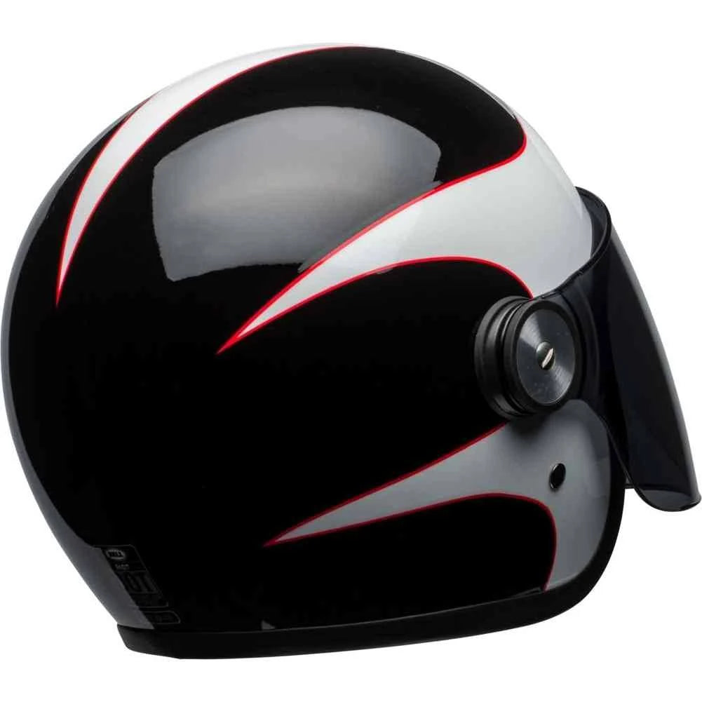 Gloss White Black Red Helmet L893