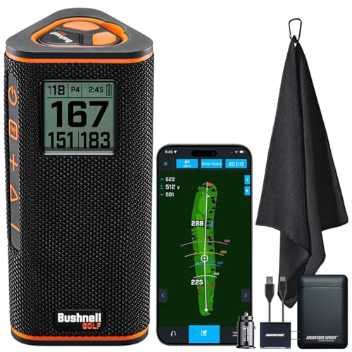 Golf GPS Speaker with LCD Screen and Magnetic Mount I26737