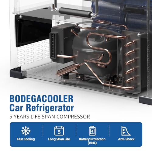 12 Volt 43L Portable Car Fridge V687555