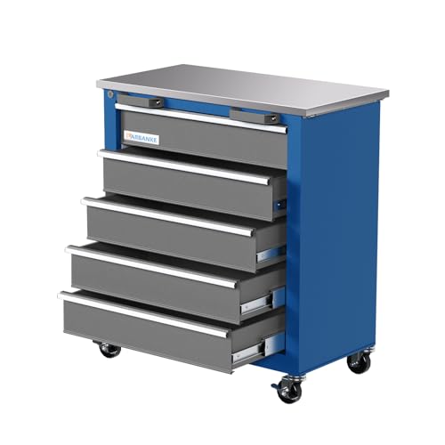 7-Drawer Rolling Toolbox with Lockable Wheels R719