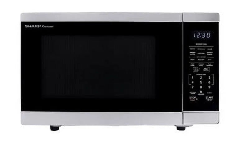 Black Mirror Countertop Microwave Oven A206