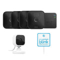 5 Camera Security System - 4 Outdoor Battery Powered Cameras E382147