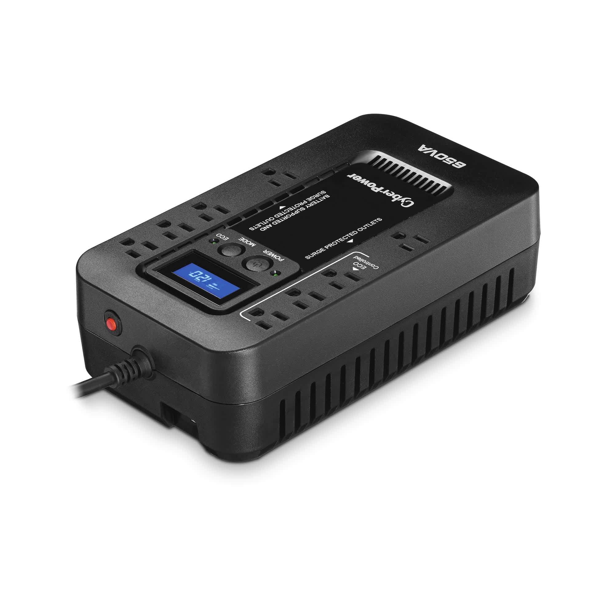 8 Outlet Battery Backup UPS System E909185