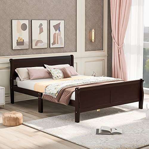 Queen Size Solid Wood Murphy Bed with Drawers Q1638