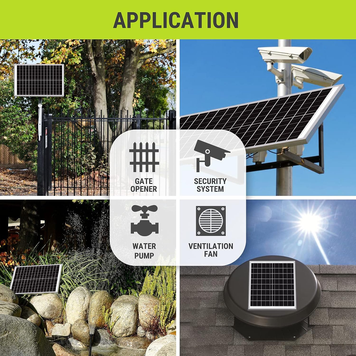50W 12V Monocrystalline Solar Panel B128117