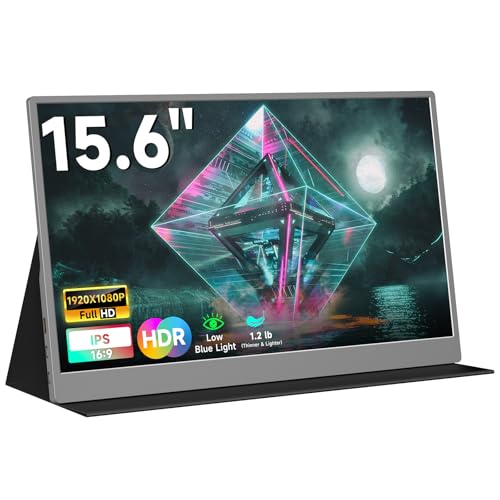 15.6 Inch 1080P IPS Portable Monitor F604535
