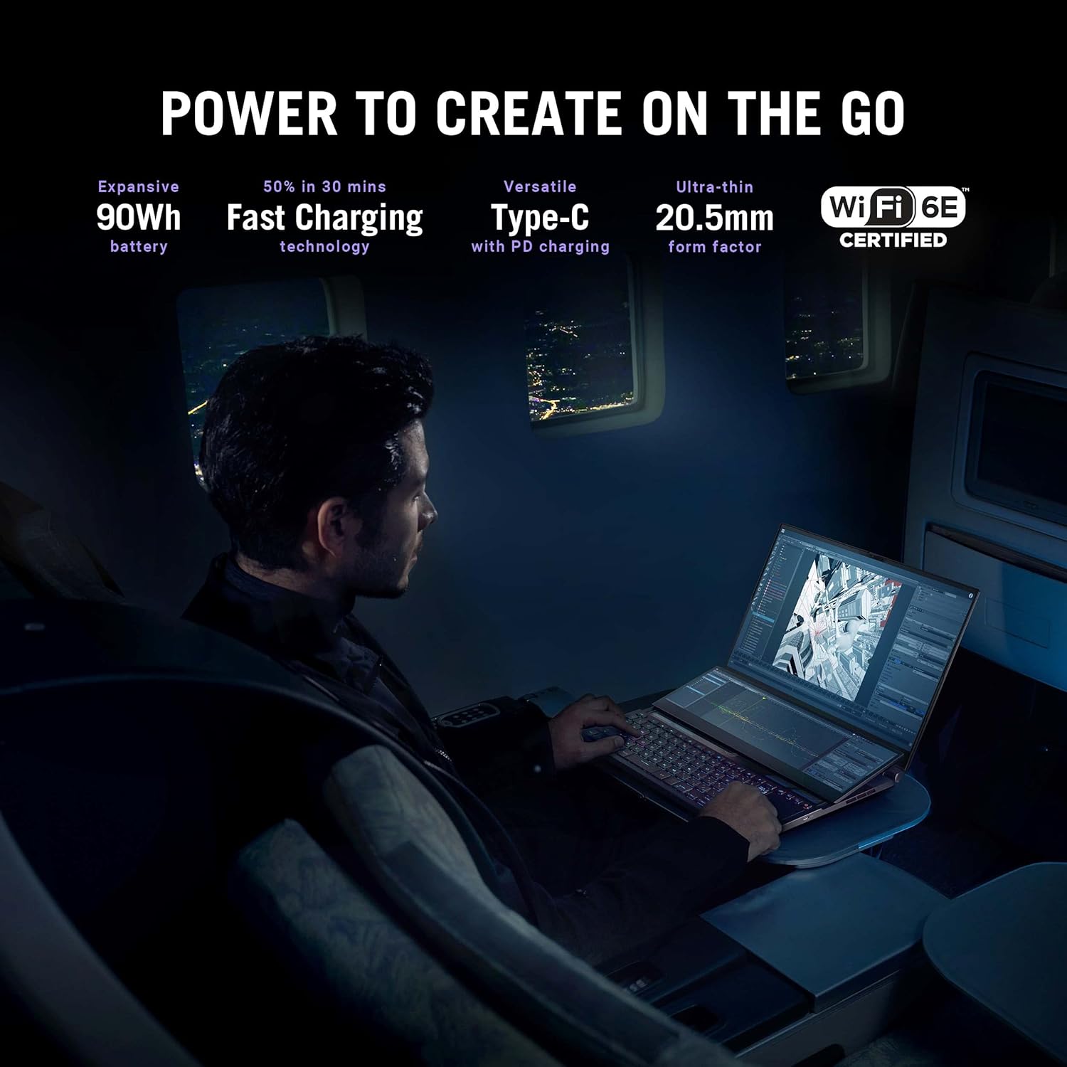 16” 165Hz QHD Gaming Laptop, NVIDIA GeForce RTX 3070 Ti, AMD Ryzen 9 6900HX, 32GB DDR5, 1TB SSD, Black (Renewed) I8332