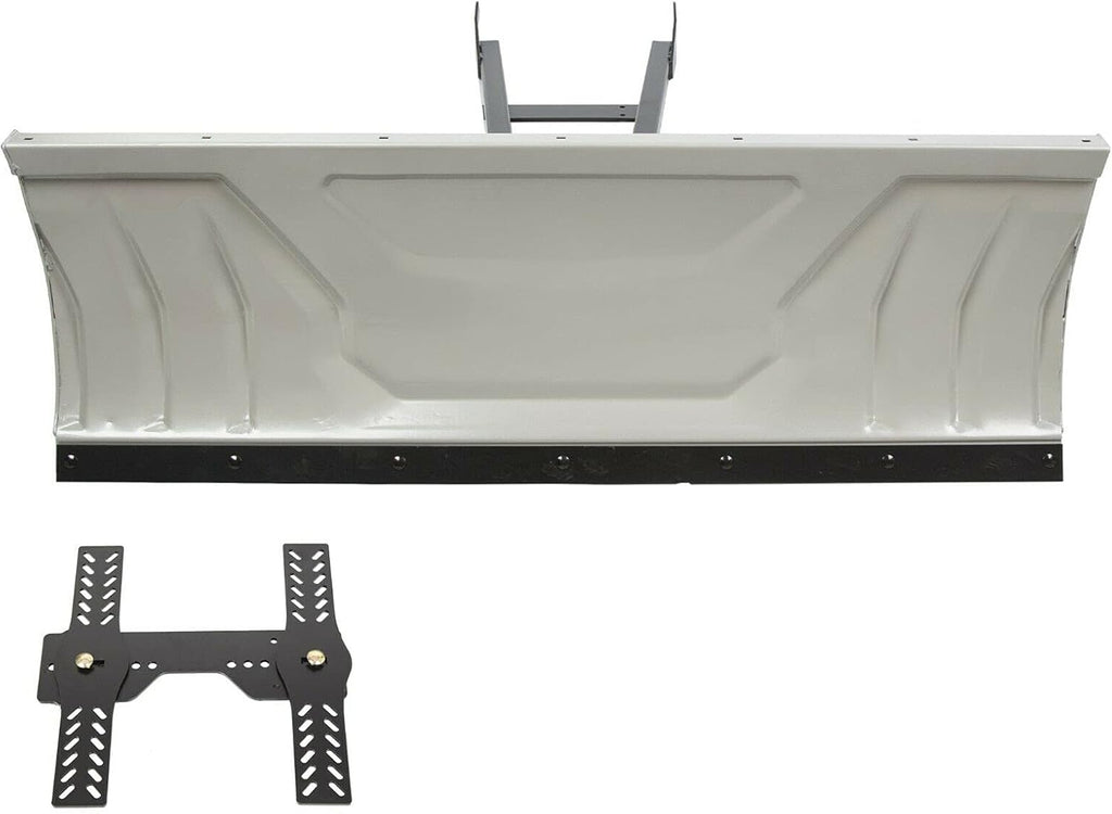 48" Adjustable Steel ATV Snow Plow Blade Universal Kit Y789